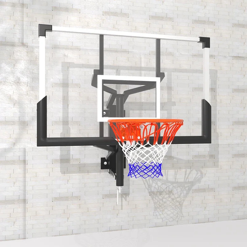 Adjustable Wall-Mounted Outdoor Basketball Hoop