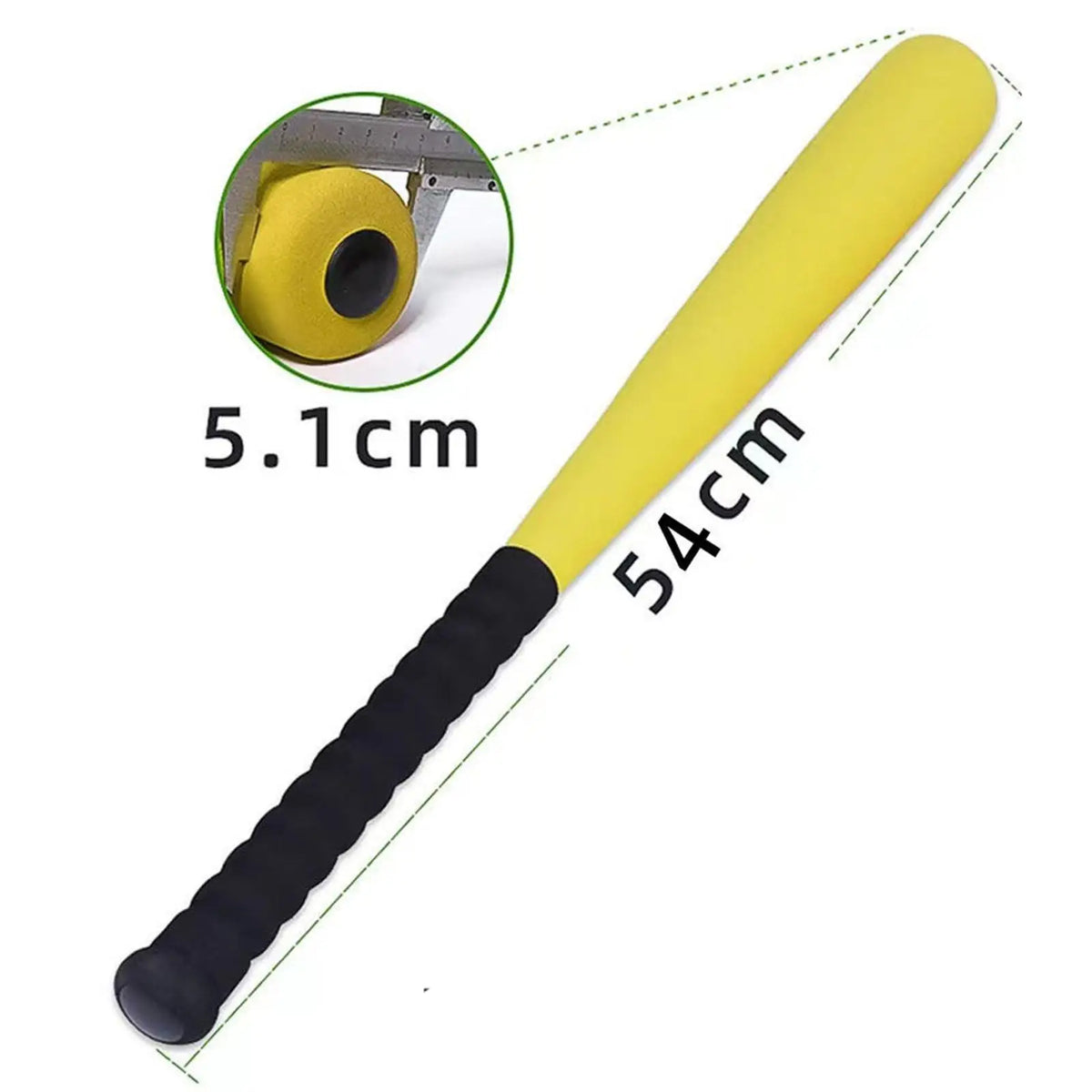 Lightweight Kids' Foam Baseball Bat and Ball Set