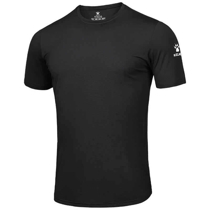 Men's Crew Neck Athletic T-Shirt for Running & Training