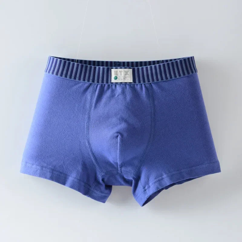 5-Pack Boys' Solid Cotton Comfortable Toddler & Teen Underwear