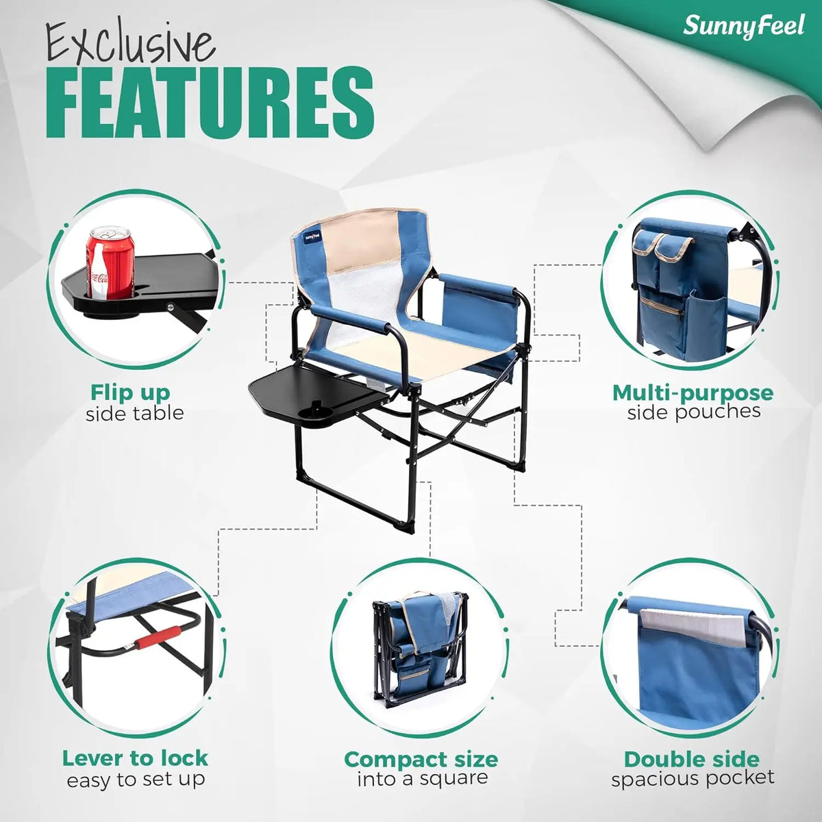 Durable, Foldable Lawn Chair for Outdoor Adventures