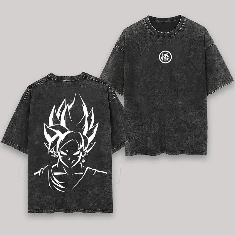 Anime Dragon Ball Cosplay Loose Fit Cotton T-Shirt