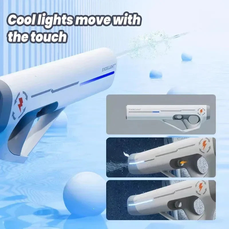 High-Pressure Automatic Water Gun with LED Lights