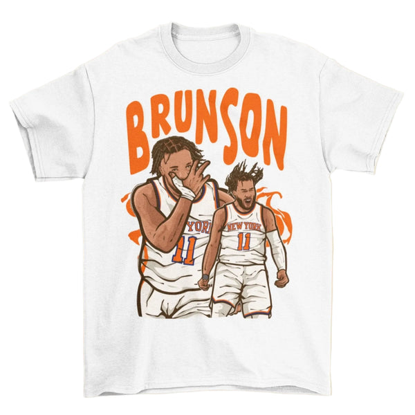 Jalen Brunson Summer Fashion T-Shirt NY Knicks Basketball