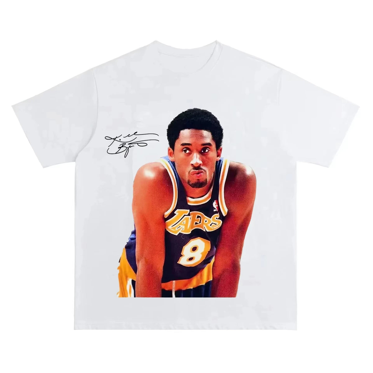 Men's Vintage Basketball Loose Cotton T-Shirt