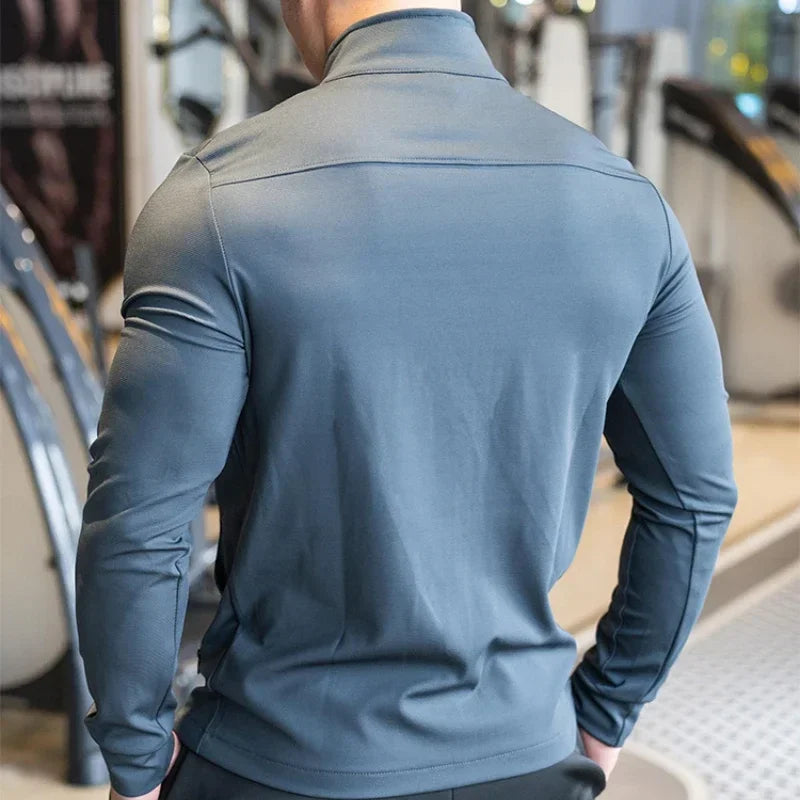 Men's High-Quality Zipped Sport Jacket | Gym, Running & Outdoor Training - 24 Hour Sport
