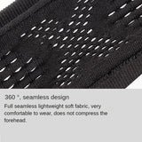 Cooling Stretchy Visor Unisex Sweatband for Men and Women No Slip Band Lightweight Performance Running Sun Protection Visor 24 Hour Sport