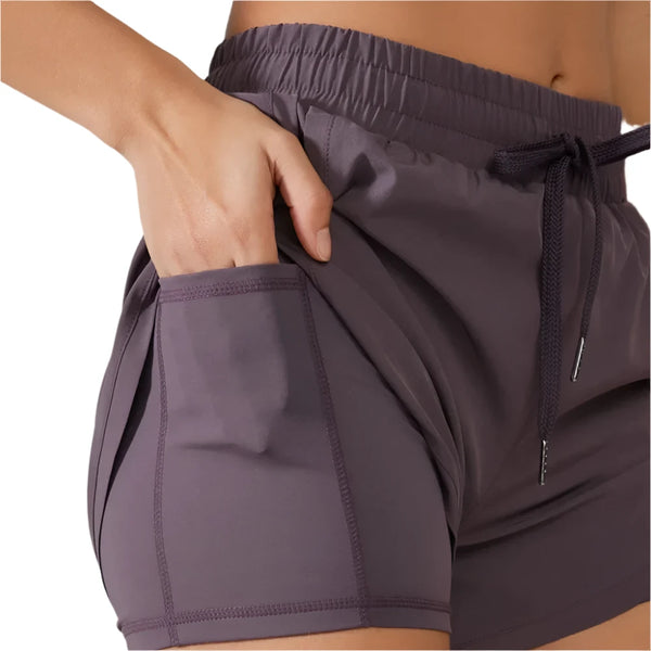 Women's 2-in-1 Workout Shorts