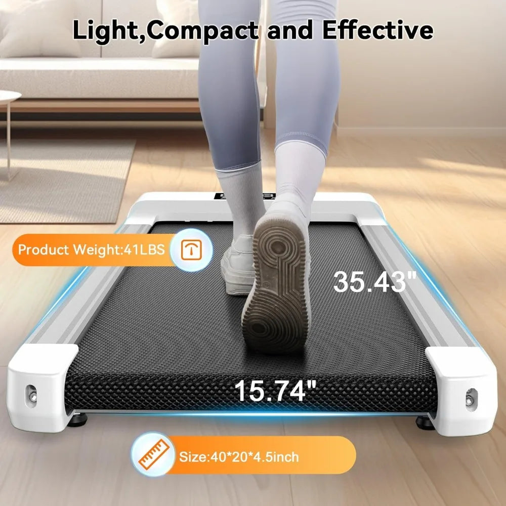 Portable 2-in-1 Walking Pad for Home Workouts