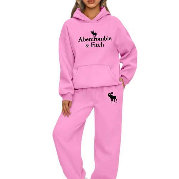 Abercrombie Fitch Women's Hoodie & Sweatpants Set