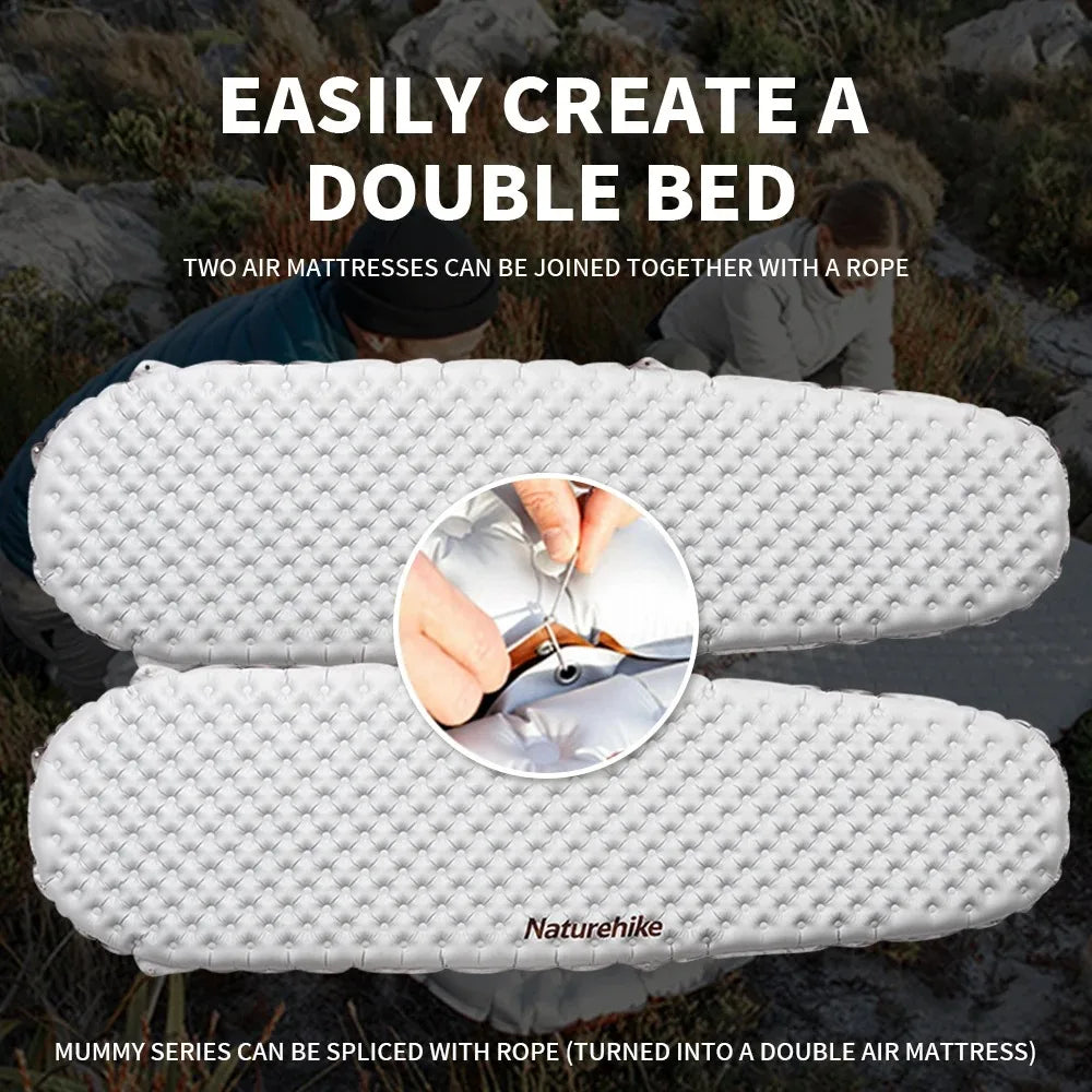 Camping Air Mattress 5.8 High R Value Ultralight