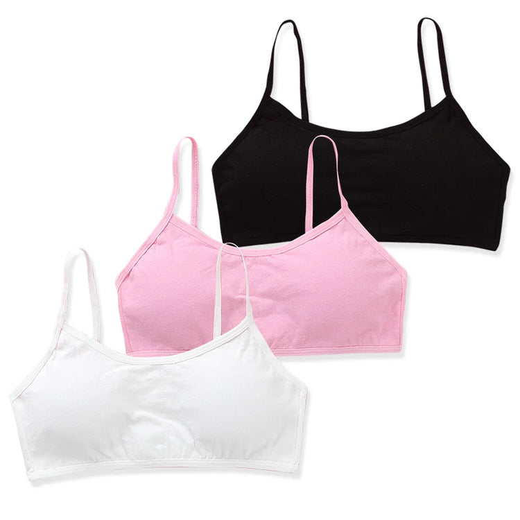 Student Bra Soft Children Sport Vest Girls TeenagerGirl's Sport Bras24 Hour Sport