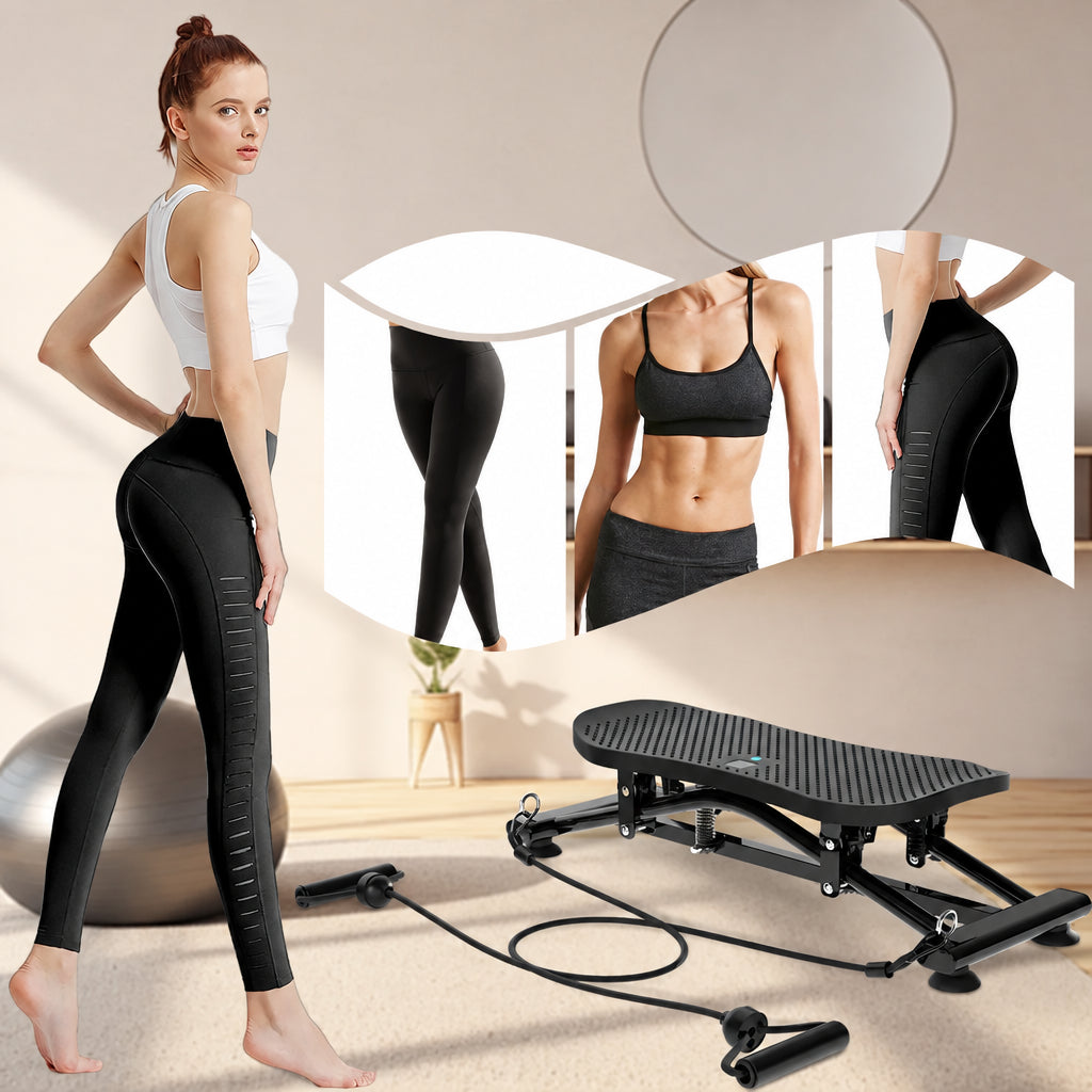 Sliding Ski Simulator for Home Gym Full-Body Cardio Trainer