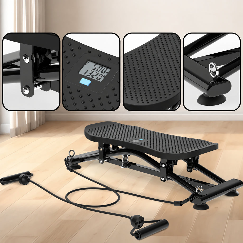 Sliding Ski Simulator for Home Gym Full-Body Cardio Trainer