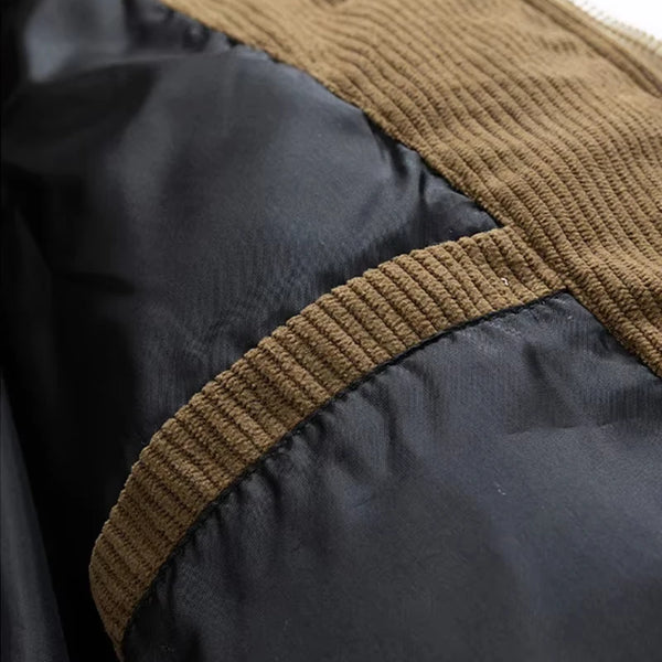 Men's Fleece-Lined Winter Parka Warm Heavyweight Jacket