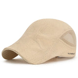 Adjustable Sun Protection Beret Cap






