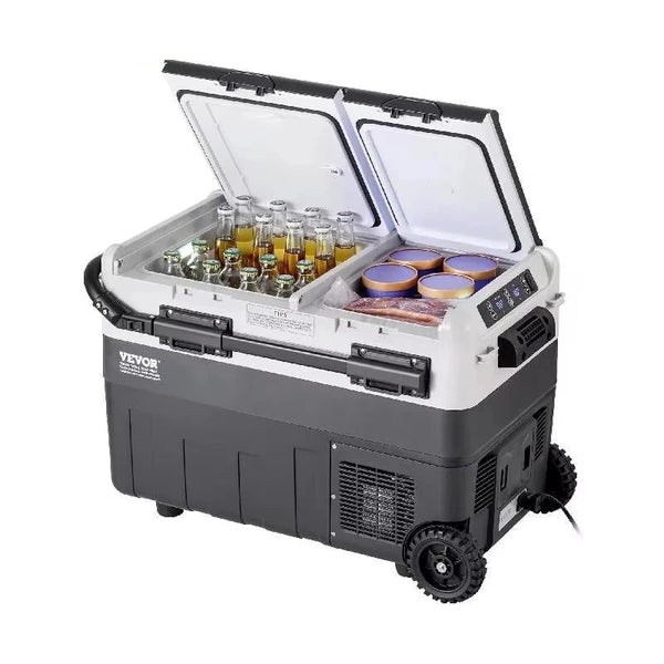 40/50L Dual-Zone Portable Fridge: Home & Car Use