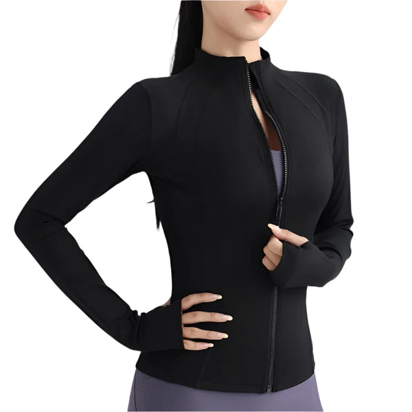 Women's Full-Zip Yoga Jacket






