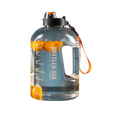 Stay Hydrated: Large Capacity Water Bottle with Time Markers