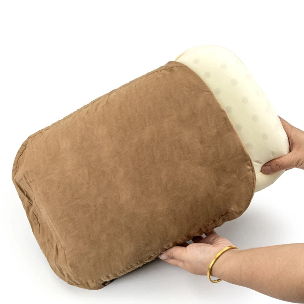 Memory Foam Travel Pillow: Neck Pain Relief on the Go