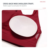 Women's Backless Sports Bra: Quick-Dry Push-Up Yoga Tank Top - 24 Hour Sport