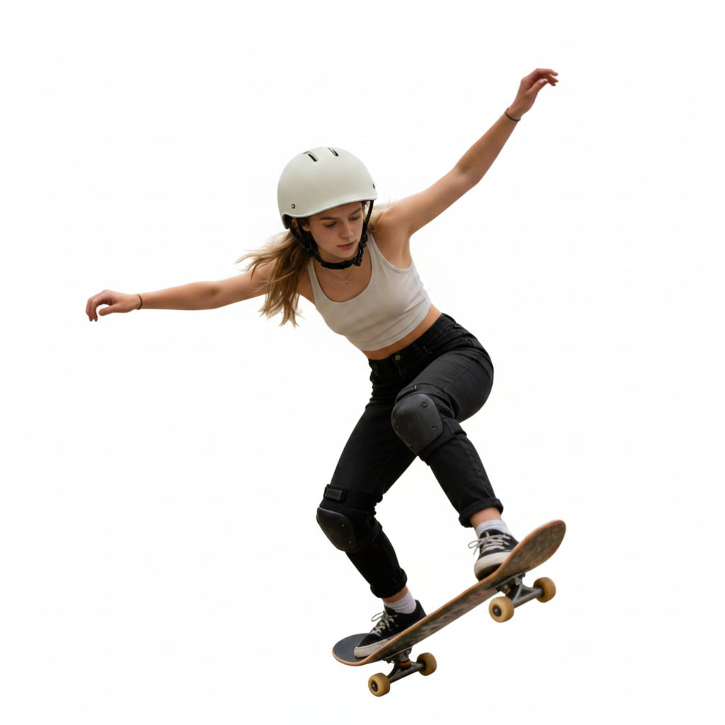 Adjustable Adult Skateboard & Bike Helmet for Multi-Sport