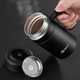 GIANXI Titanium Double-walled Vacuum Thermal Insulation Cup with Filter