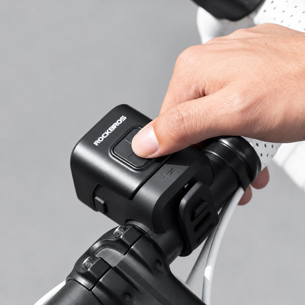 Rainproof Type-C Bike Headlight with Electronic Horn