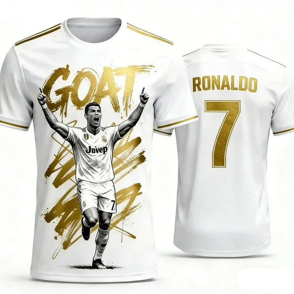Ronaldo Quick-Dry Sport Jersey Men’s & Boys’ Summer T-Shirt