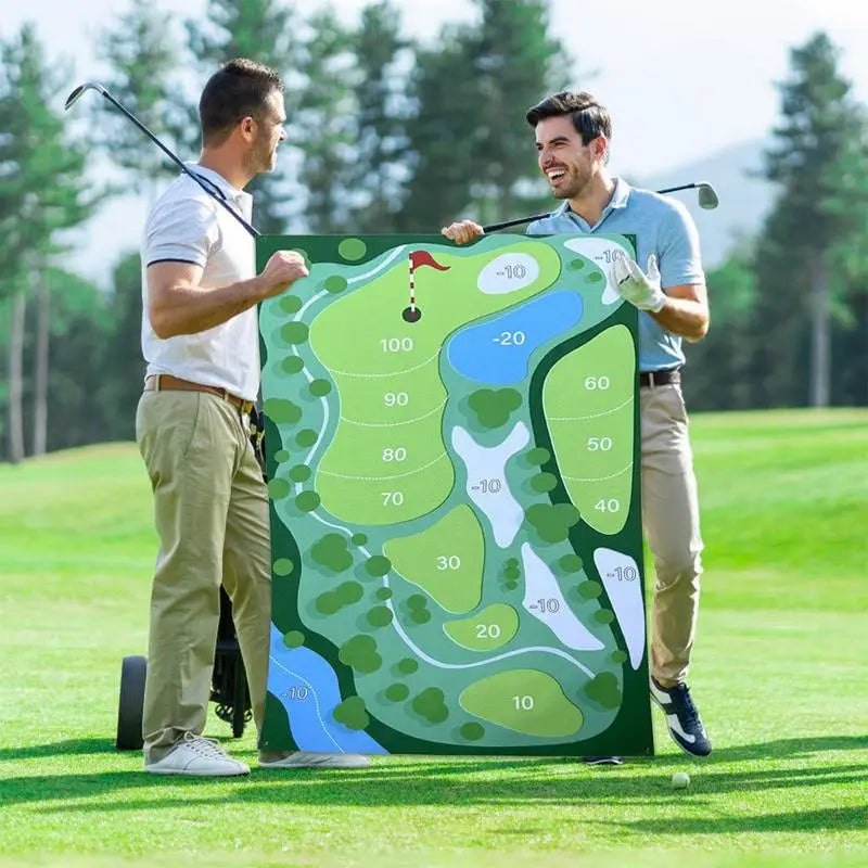 Perfect Your Swing: Golf Practice Mat Set for All Skill Levels