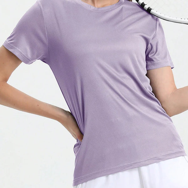 Women's Quick-Dry Sport T-Shirt Lightweight Gym Tee
