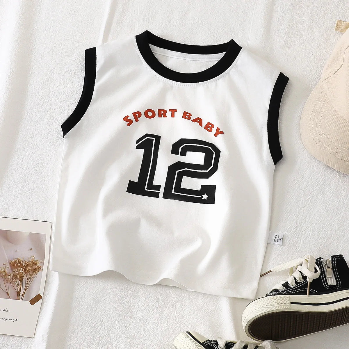 Comfortable Kids' Sleeveless Cotton Vests for Summer