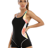 Supportive Patchwork Swimwear for Women