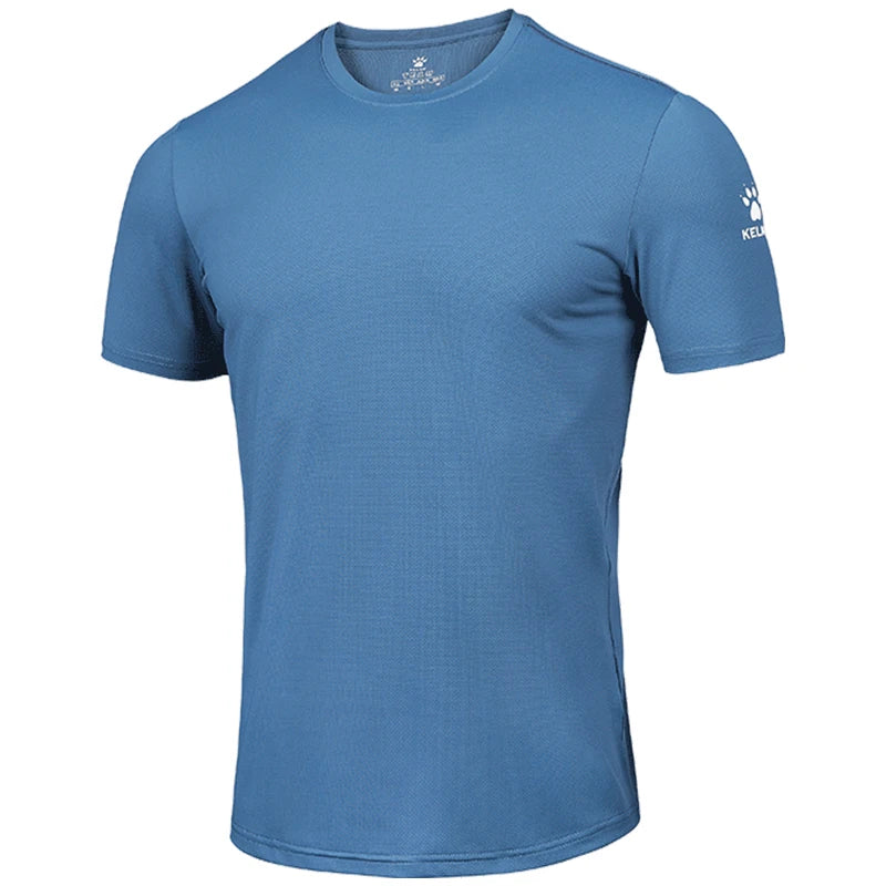 Men's Crew Neck Athletic T-Shirt for Running & Training