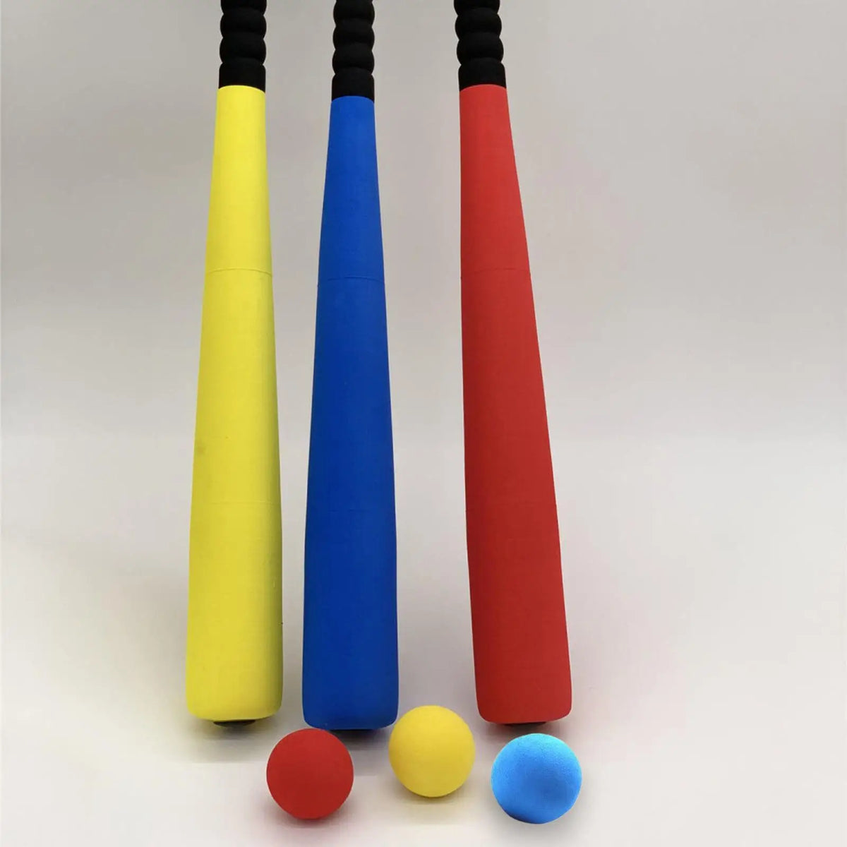 Lightweight Kids' Foam Baseball Bat and Ball Set