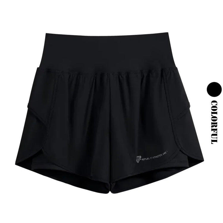 DRUR Breathable Gym Clothes for Women 2 Piece Summer Workout Sets Full Zip Sports Tops with Elastic Waist Shorts Active Wear New 24 Hour Sport