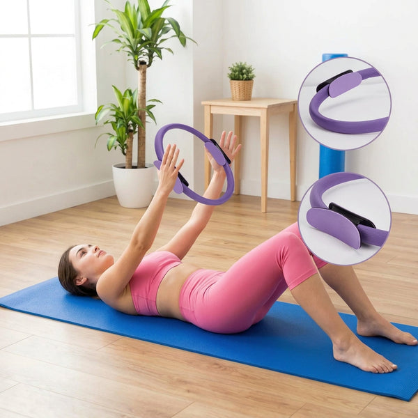 13-Piece Pilates Ring & Resistance Band Set with Mini Ball