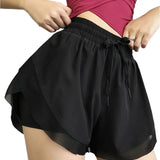 Women's Plus-Size Sports Shorts | Quick-Dry | High-Waisted