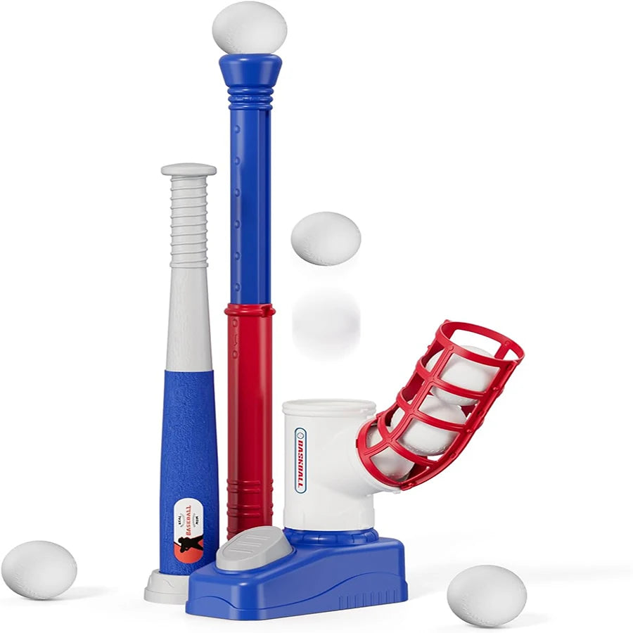 Baseball Set with Pitching Machine | Outdoor Sports Toy