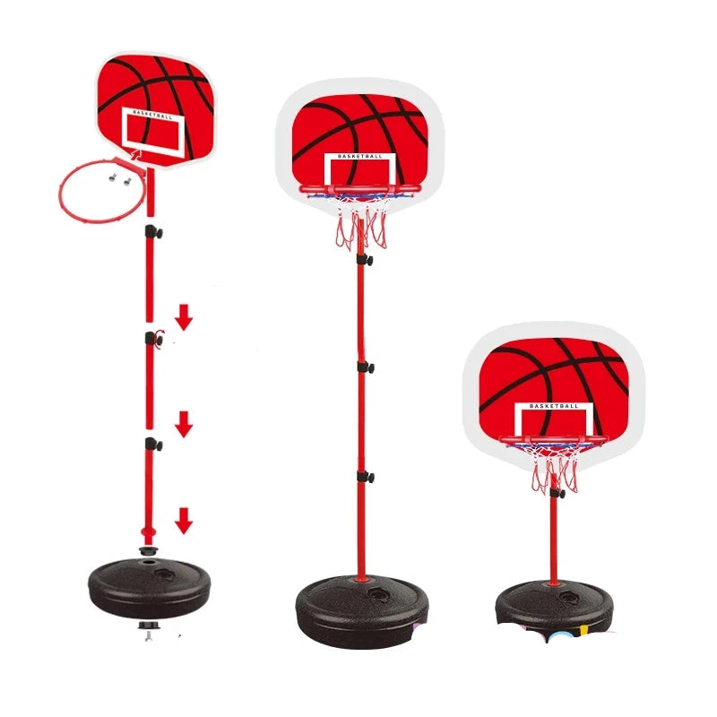 Adjustable Basketball Hoop for Toddlers (63-150cm)