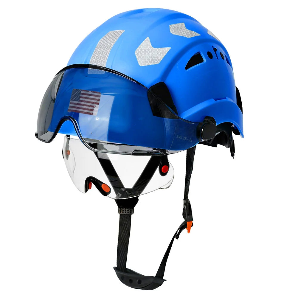 Enhanced Visibility: Reflective Safety HelmetSafety Hamlet24 Hour Sport