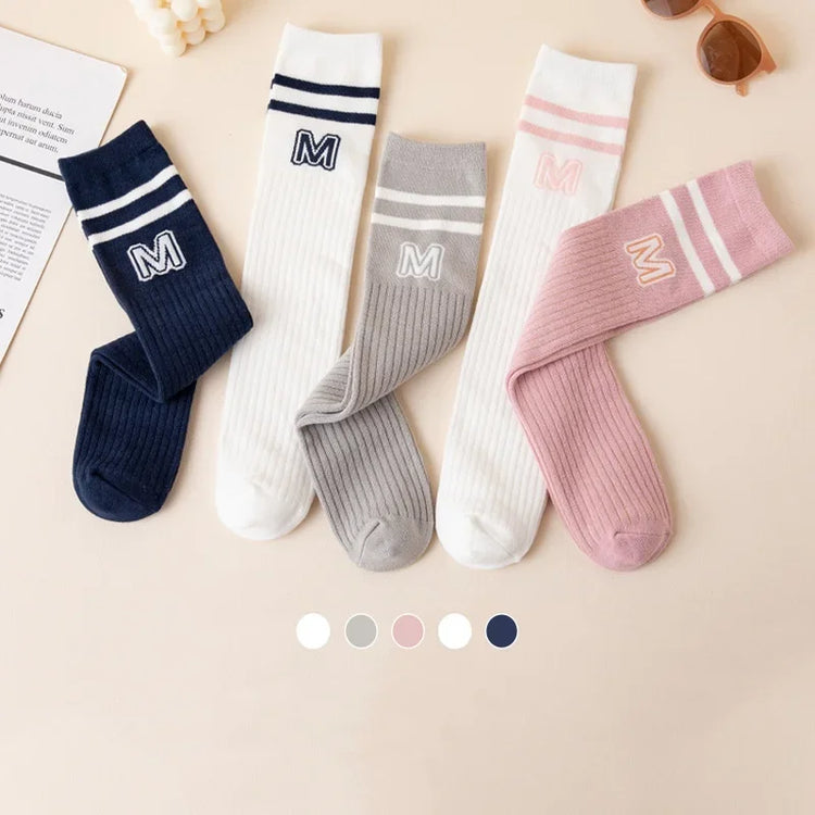 Kids' Letter Knee High SocksGirl's Socks24 Hour Sport