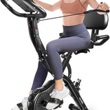 Transform Your Home Workout: 5-in-1 Folding Exercise Bike
