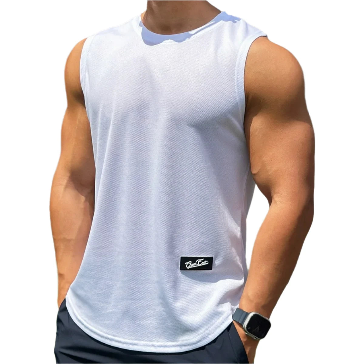 Men's Breathable Mesh Workout Tank Top






