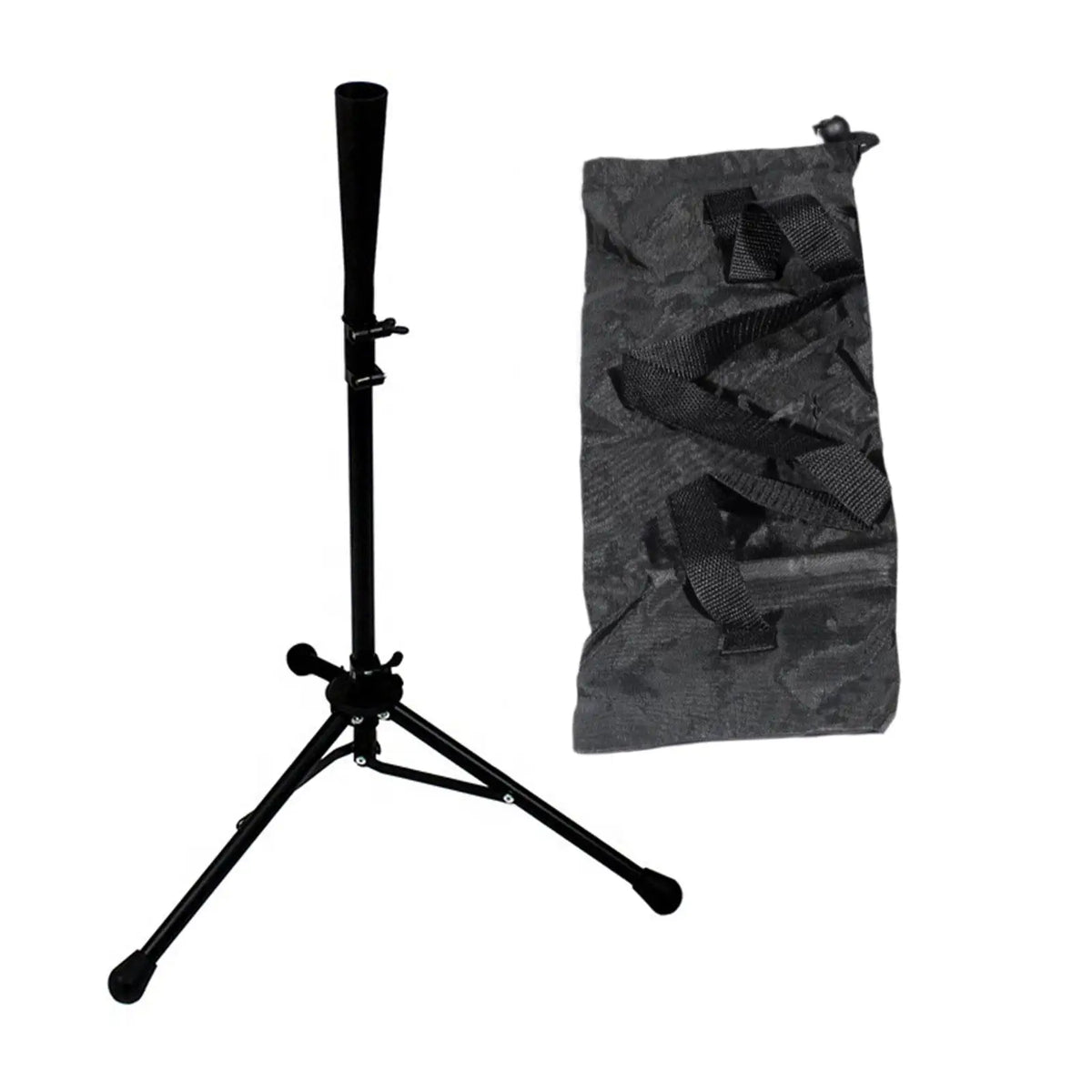 Baseball Batting Tee Tripod Stand with Carrying Bag Baseball