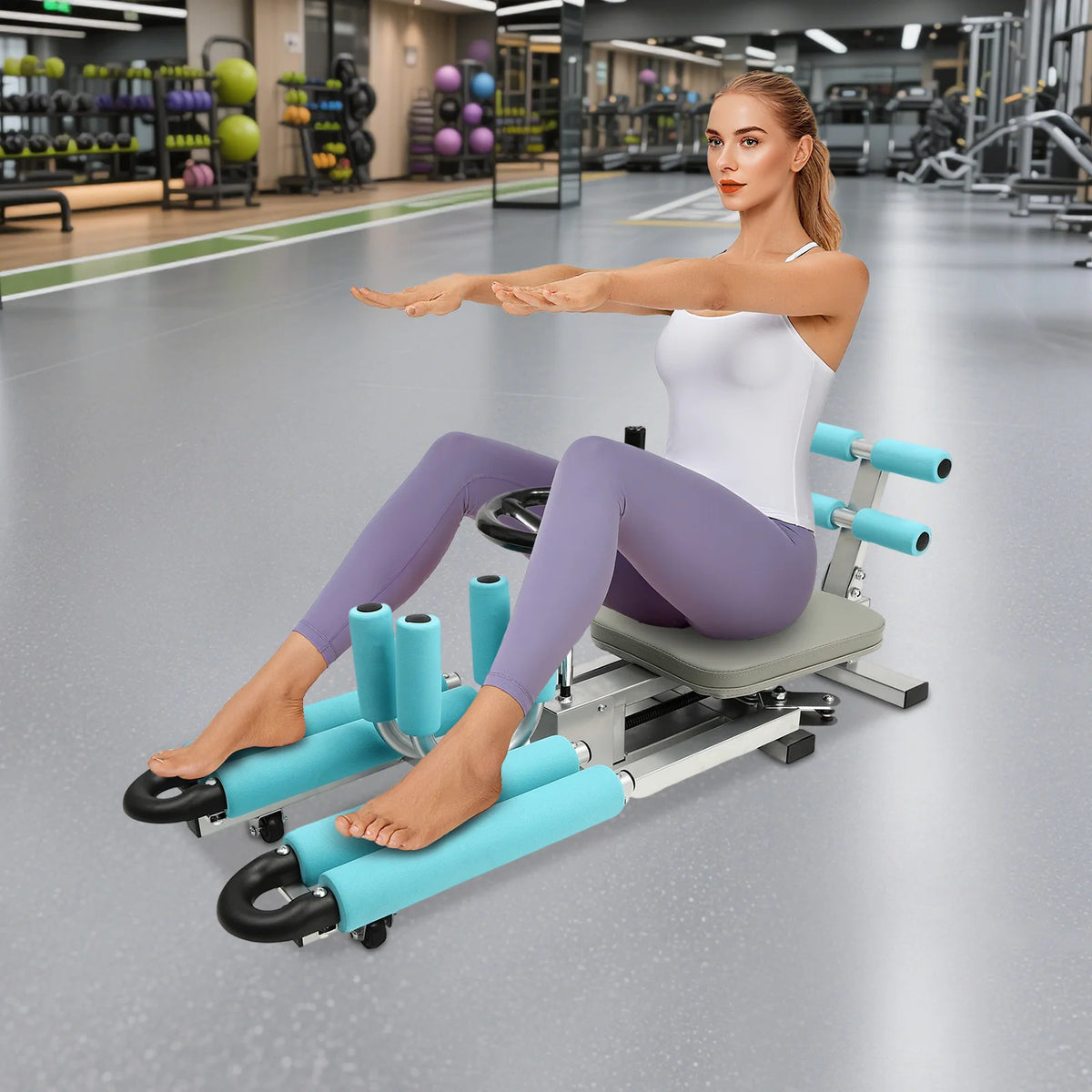 Heavy-Duty Leg Stretcher Machine for Dance, Yoga & Martial Arts