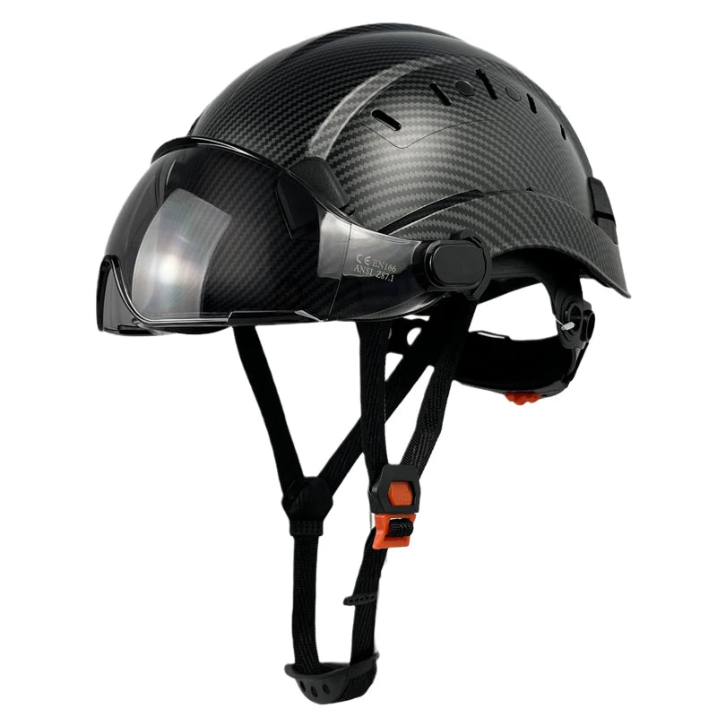 Enhanced Protection: Carbon Fiber Safety Helmet
