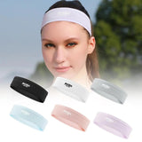 Comfortable & Breathable Elastic Ice Silk Sweatband Sports Headband Anti-slip Quick-drying Hairband Hair Tie For Sports Running 24 Hour Sport