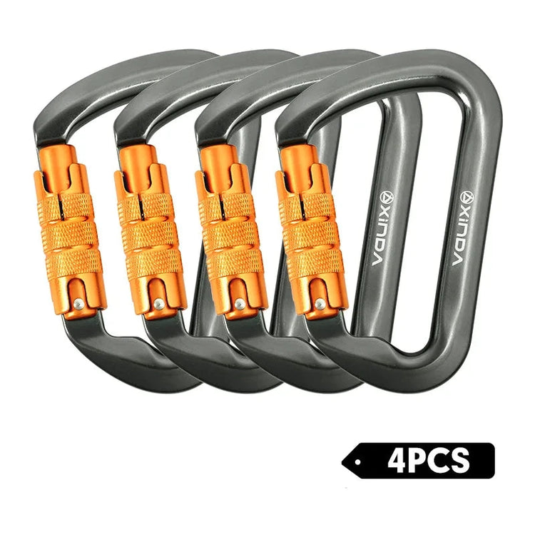 High-Strength Aluminum Carabiner: Perfect for Outdoor EnthusiastsSafety Accessories24 Hour Sport