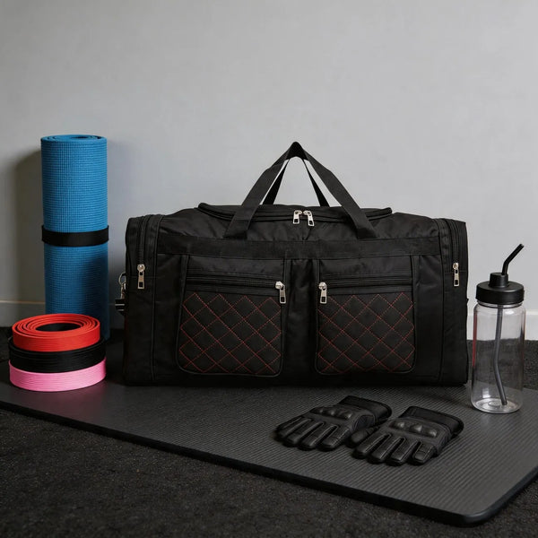 Large Capacity Travel & Commuter Bag Multi-Pocket Crossbody